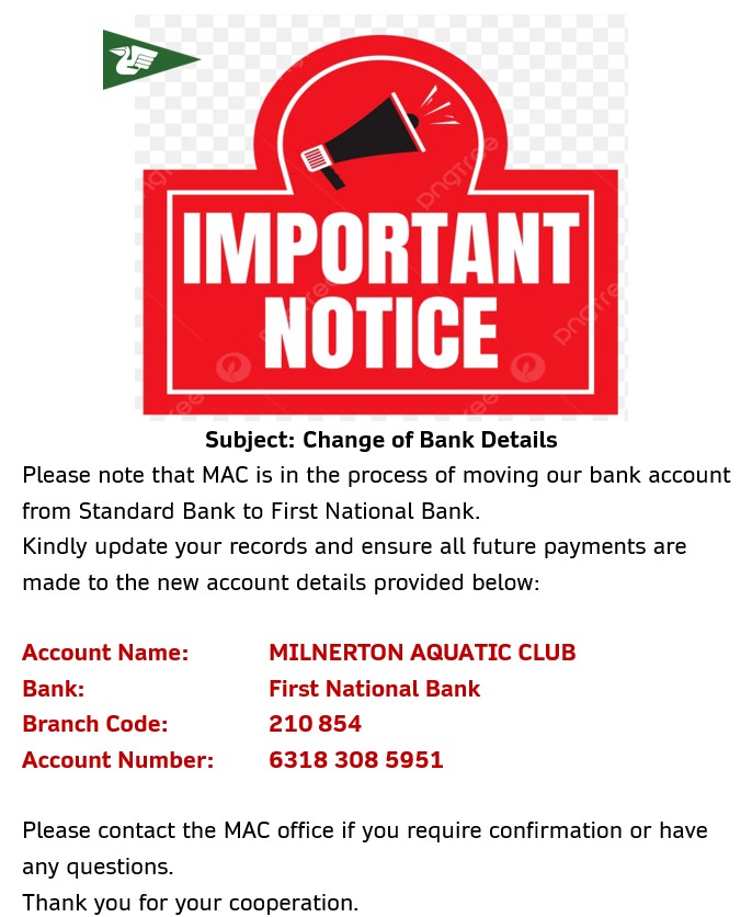 MAC NOTICE