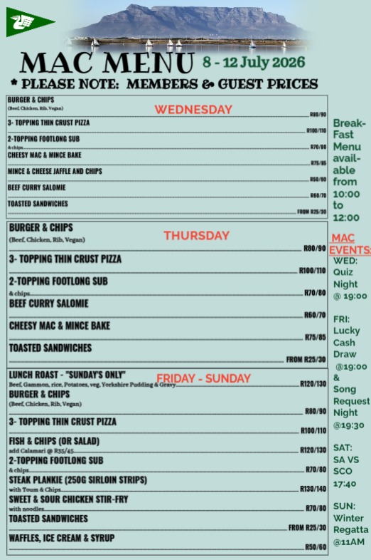 MAC MENU