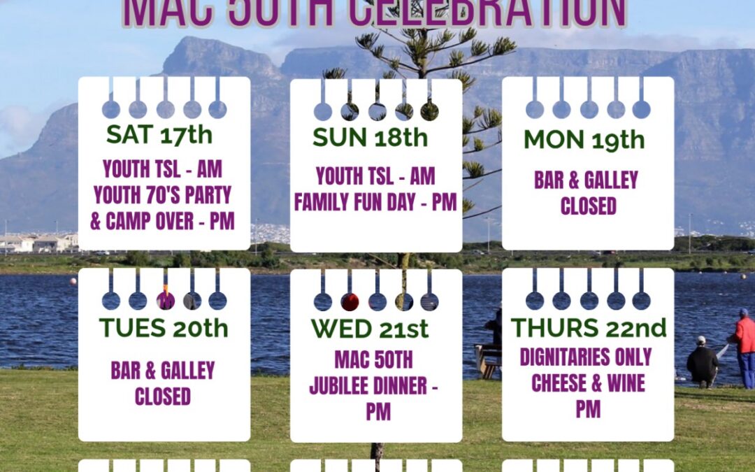 MAC 50 Year Events